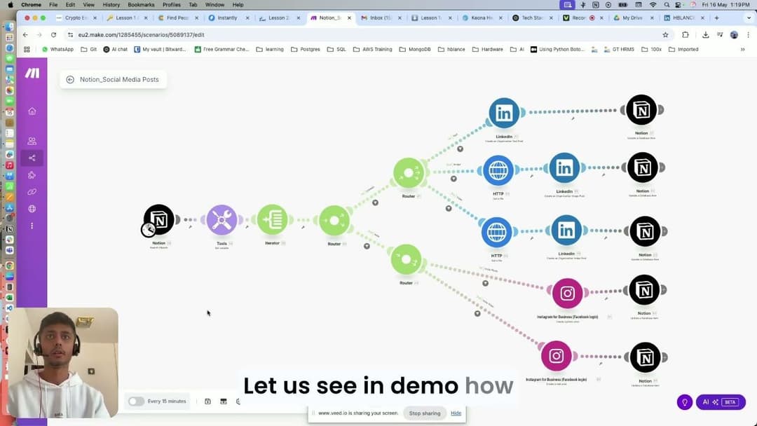 Make - no code automation workflow